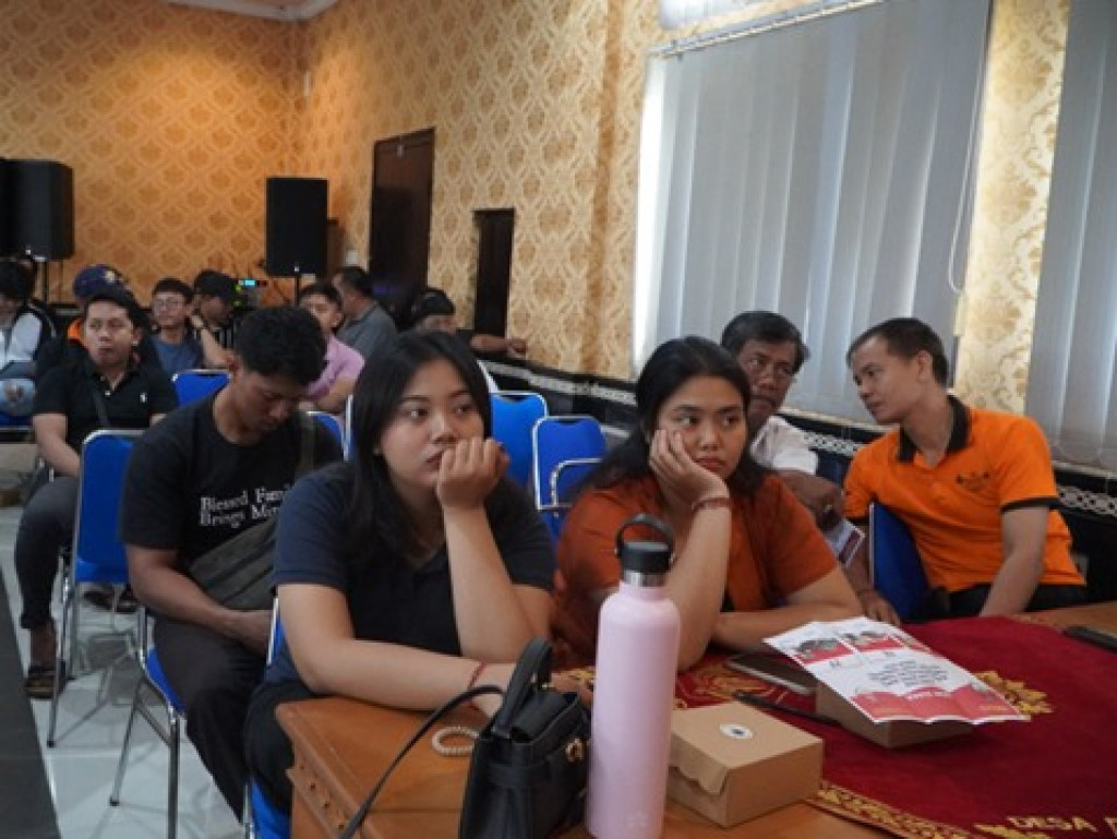Kegiatan Bimbingan Teknis Kelompok Penyelenggara Pemungutan Suara (KPPS) se-Desa Dalung diikuti oleh TPS 01-20